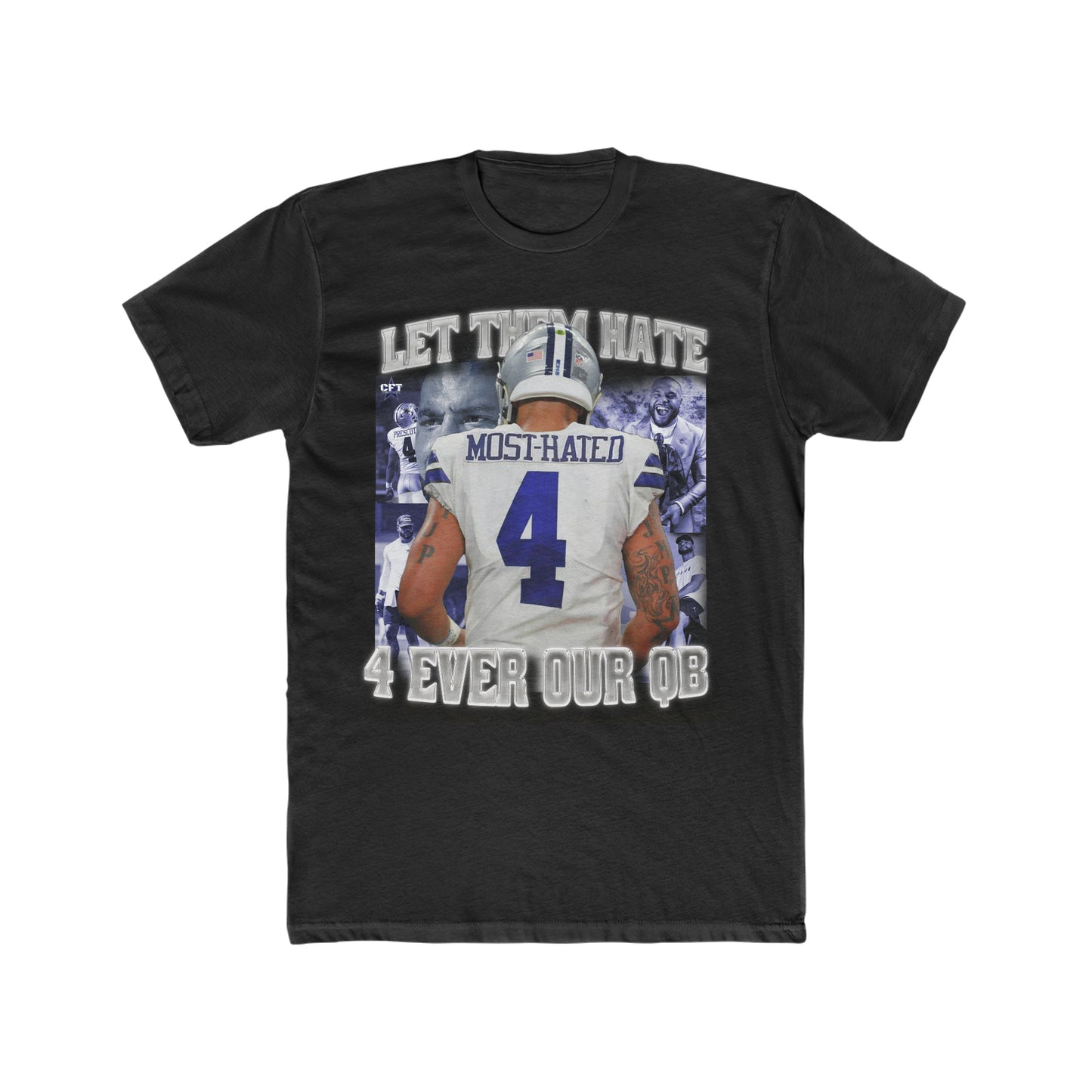 Dak Most Hated Premium Men's Crew Tee (2x-5x)