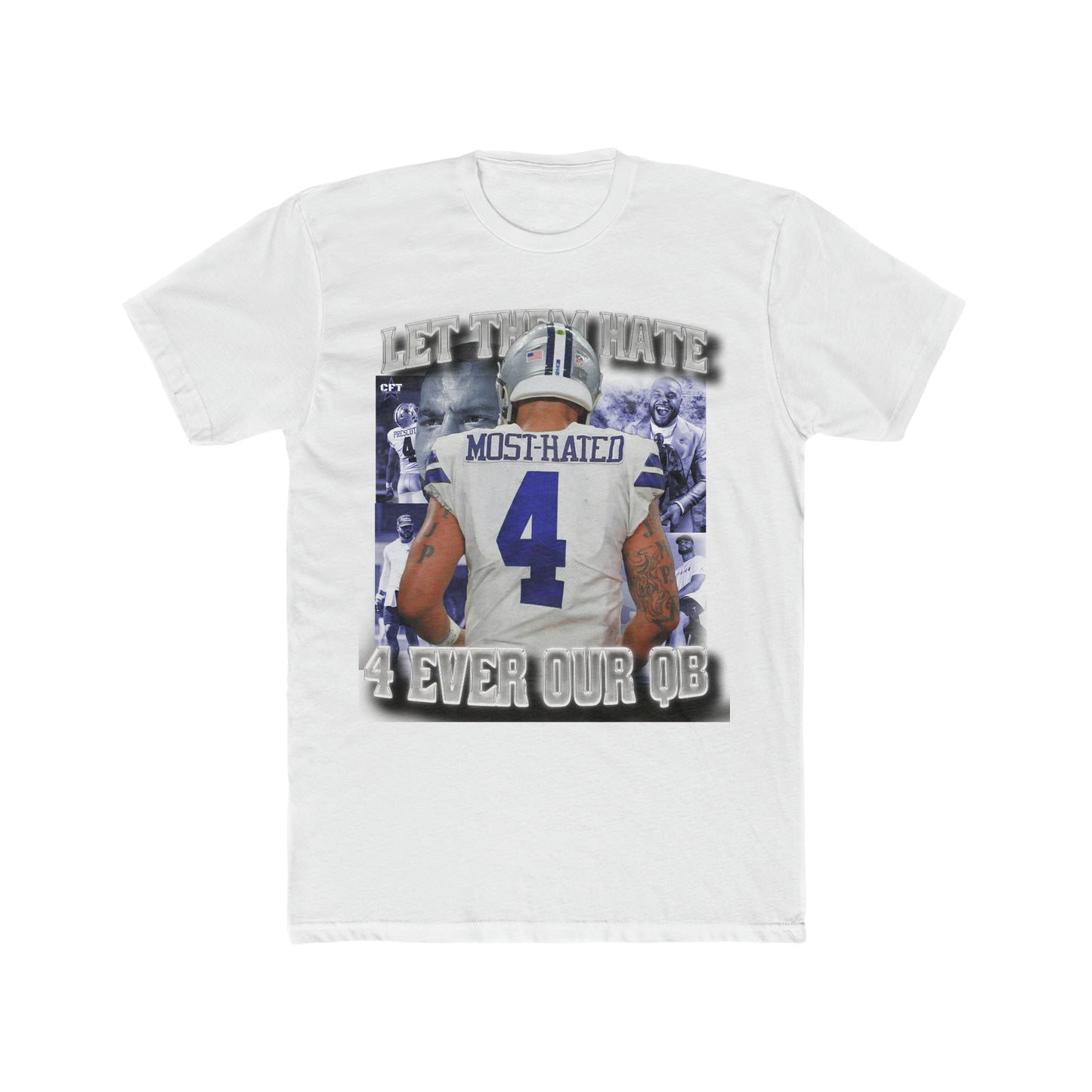 Dak Most Hated Premium Men's Crew Tee (2x-5x)