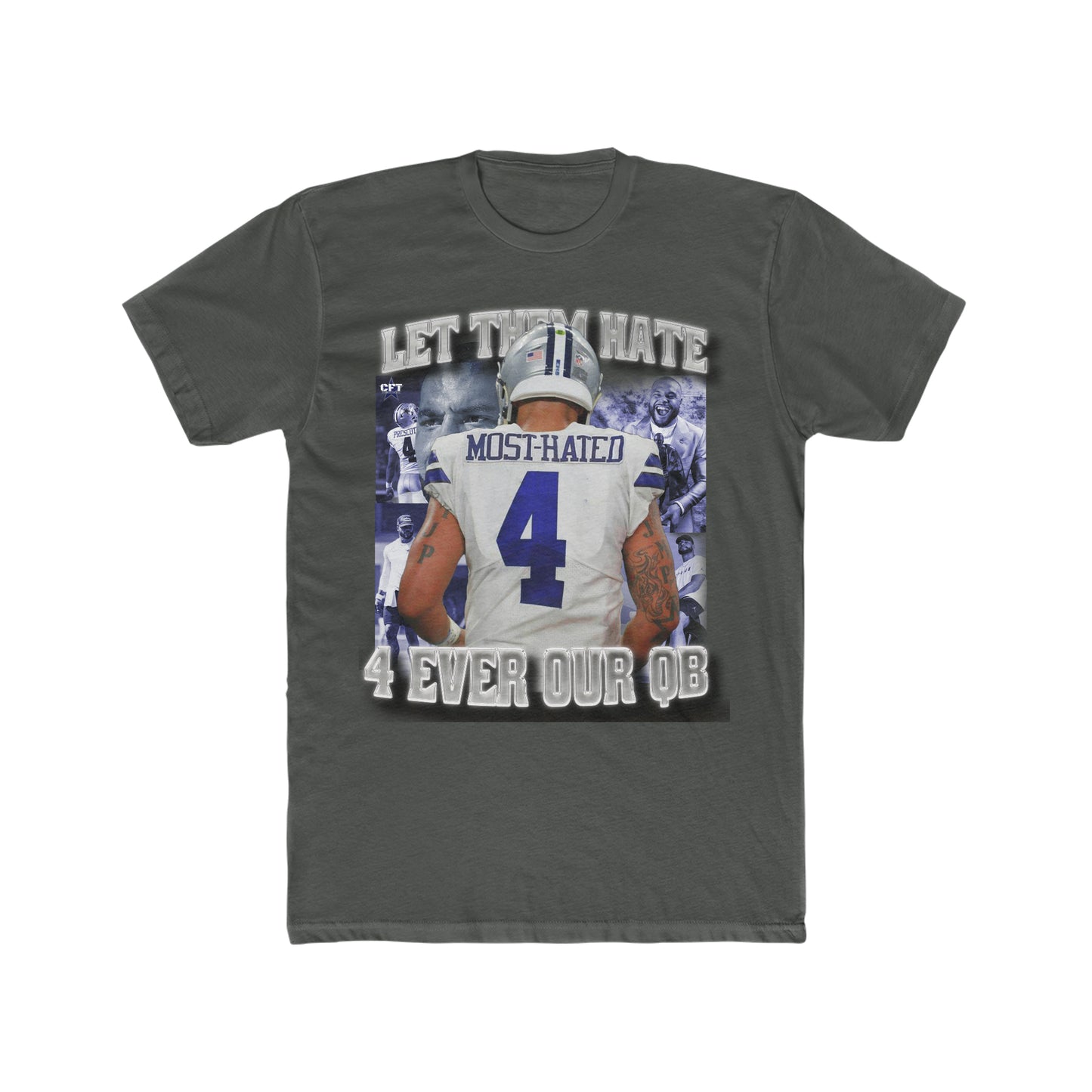 Dak Most Hated Premium Men's Crew Tee (2x-5x)